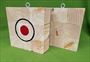 KNIFE THROWING TARGET - Set of Two, End Grain 3 thick Only $79.99 #469